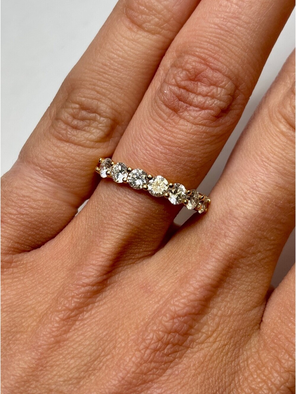 18k Yellow Gold Diamond Ring